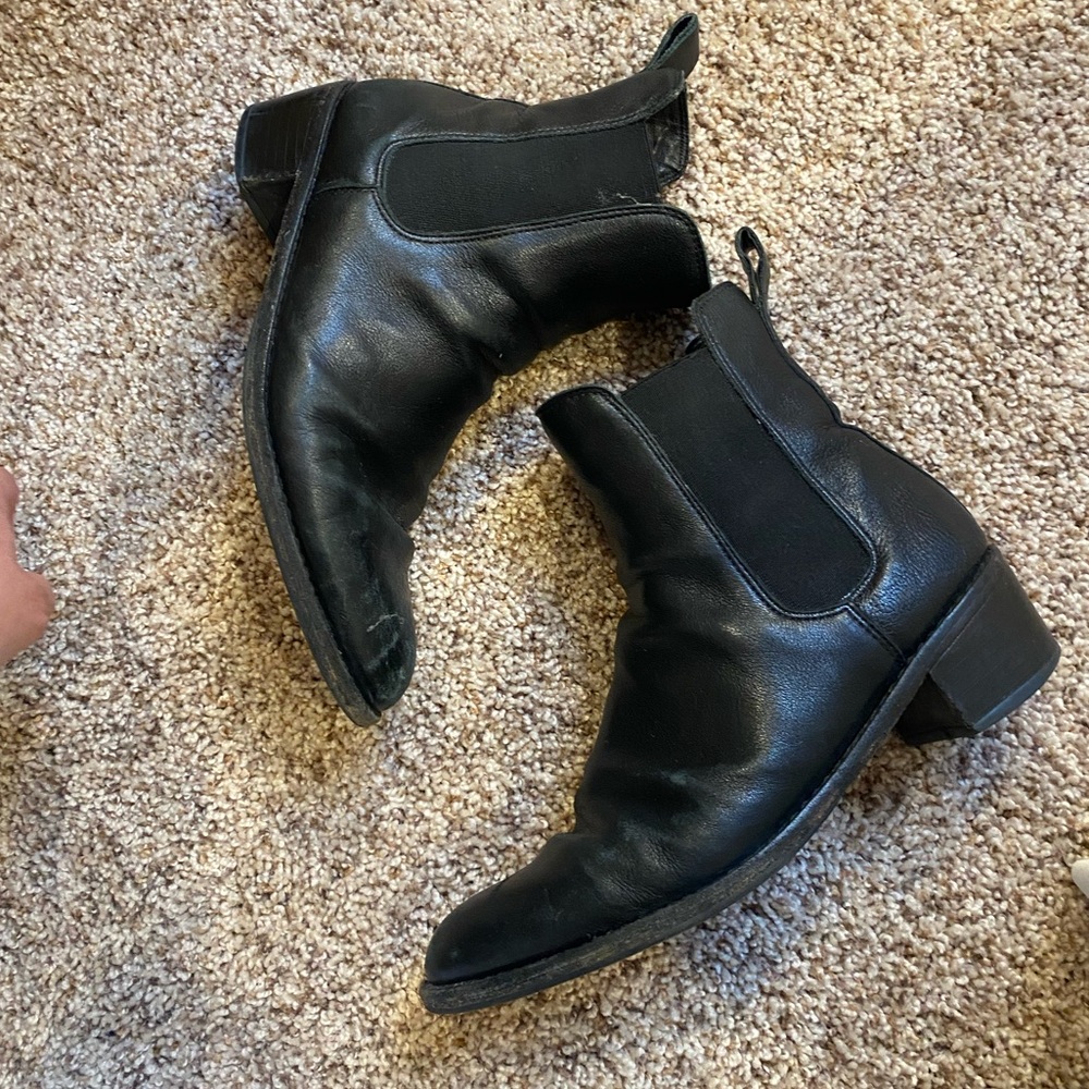 Loeffler Randall Black Chelsea Boot Size 6.5
